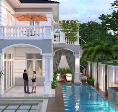 Thiết kế thi công nội  thất biệt thự 10mx20m | Quy trình Thiết  kế  xây  Biệt  Thự Hiện Đại