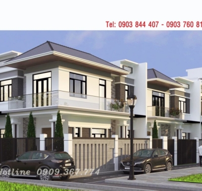 Khu biệt thự - xã Tân Thới Nhì, Hóc Môn