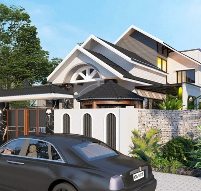 Thiết Kế Biệt Thự Nhà Vườn dễ thi công